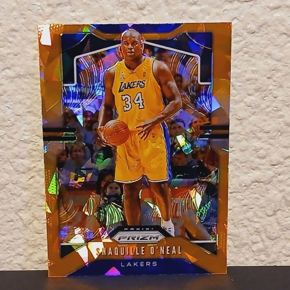 2019-20 PANINI PRIZM SHAQUILLE ONEAL ORANGE ICE PRIZM #11 LOS ANGELES LAKERS